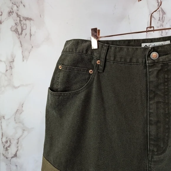 Columbia Pant Men 38X30 Briar Double Knee Brush Work Hunting Field Camp Tactical - Picture 2 of 11